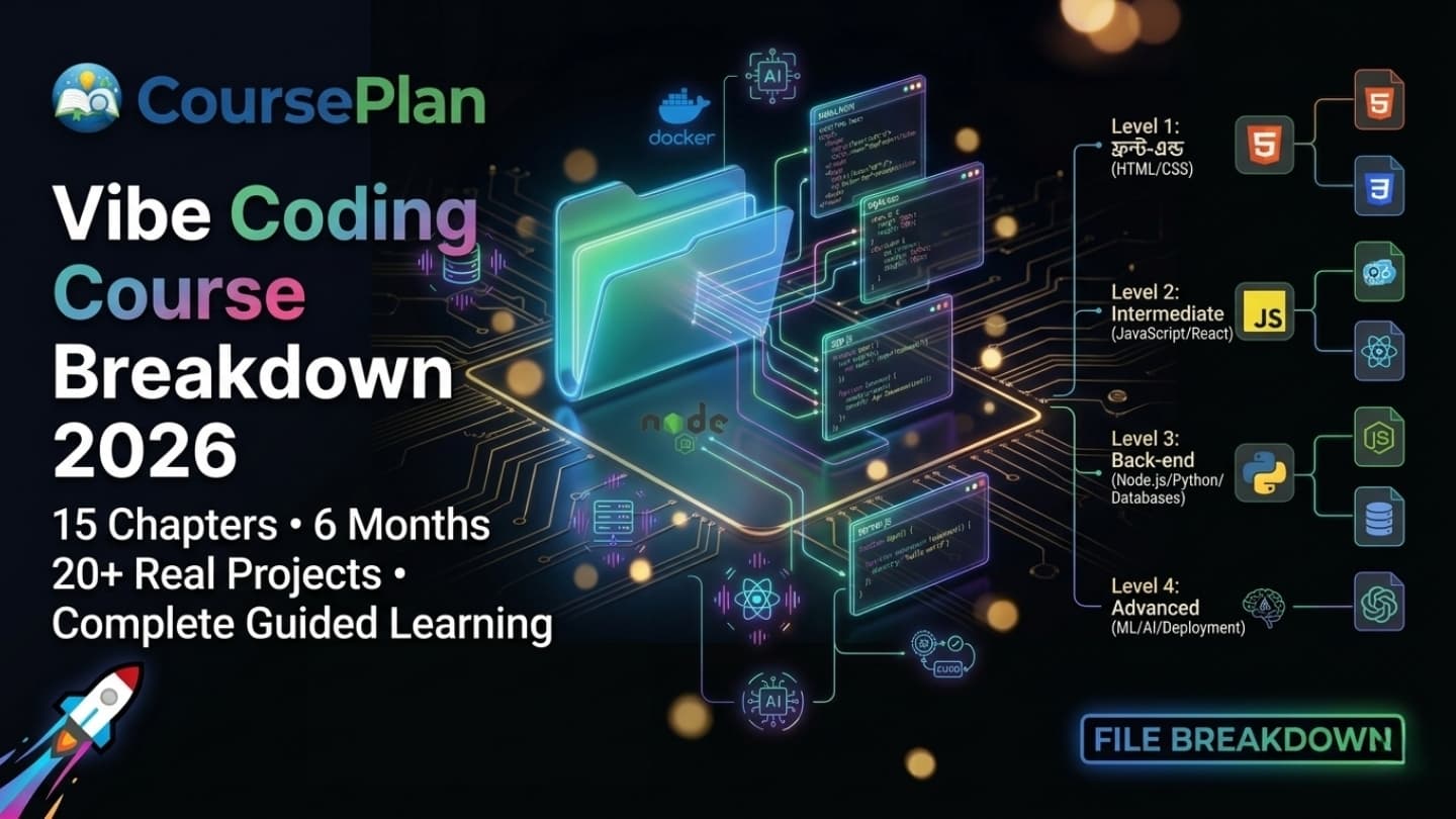 💻 Vibe Coding — Complete Course Breakdown 2026